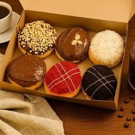 

Donat Premium Isi Melimpah – Full Topping & Full Rasa | Ready Stock