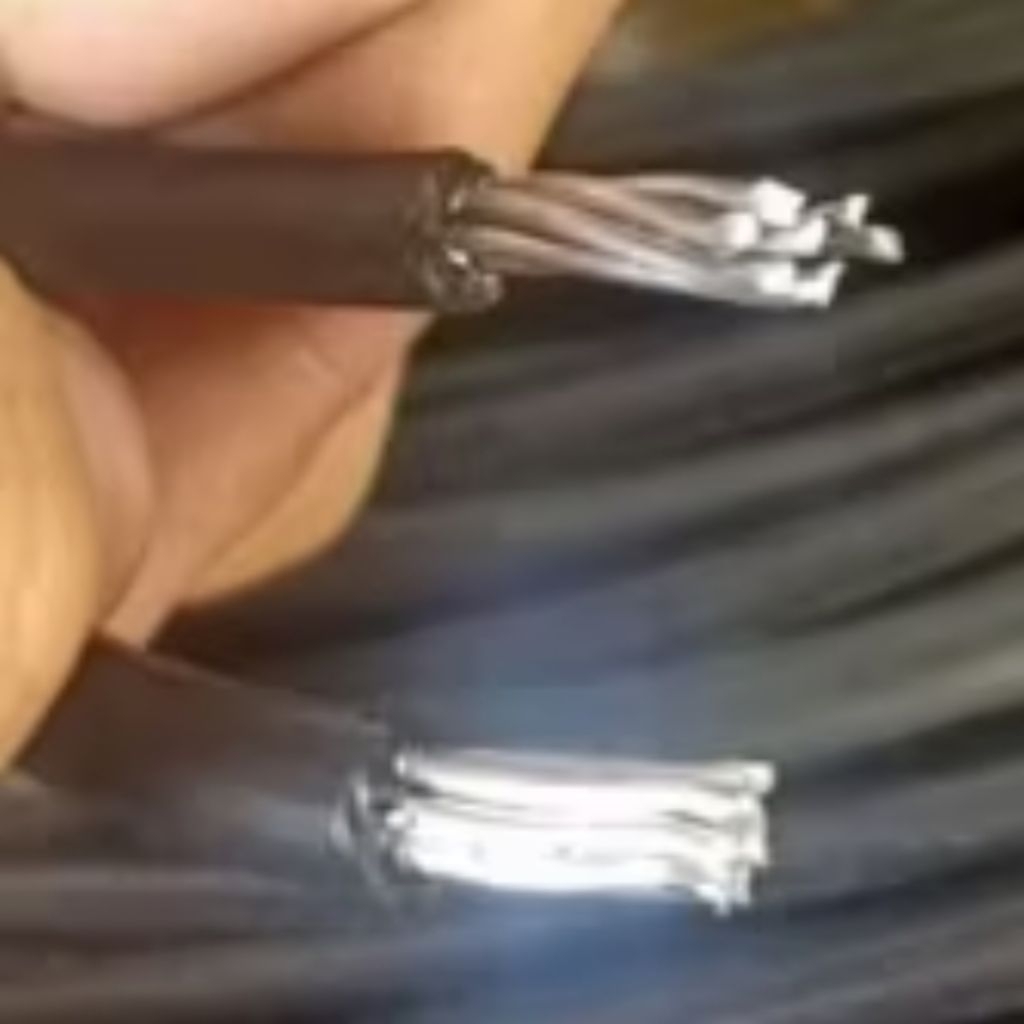 Eceran Kabel SR TIC TC Twisted NFA 2x10mm Extrana Original SNI SPLN LMK Per Meter