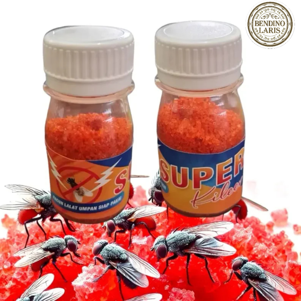 SUPER KILLER PEMBASMI LALAT AMPUH RACUN LALAT / Racun Lalat Paling Ampuh