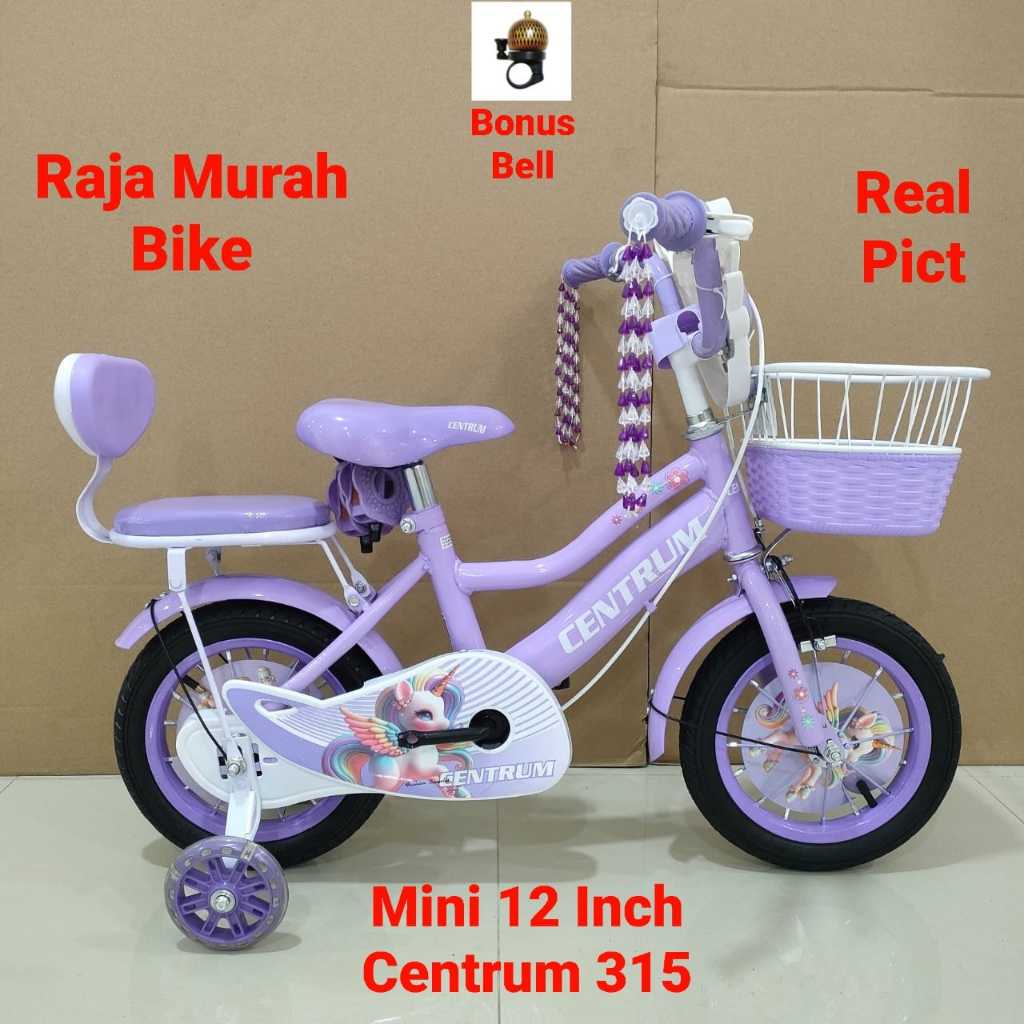 Sepeda Anak Perempuan Mini 12 Inch Centrum 315 Sepeda Anak Centrum 315 12 inch
