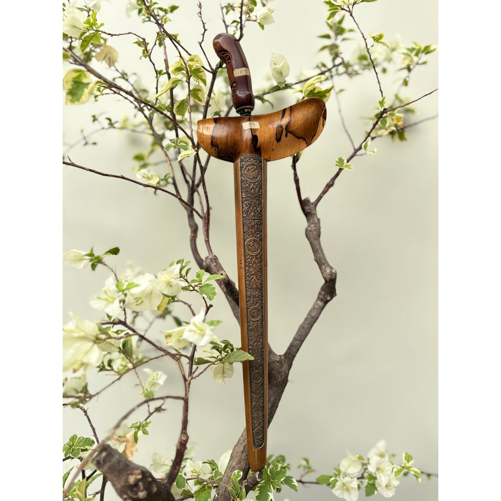 Keris Jalak Sepuh, pamor Udan Mas Tiban