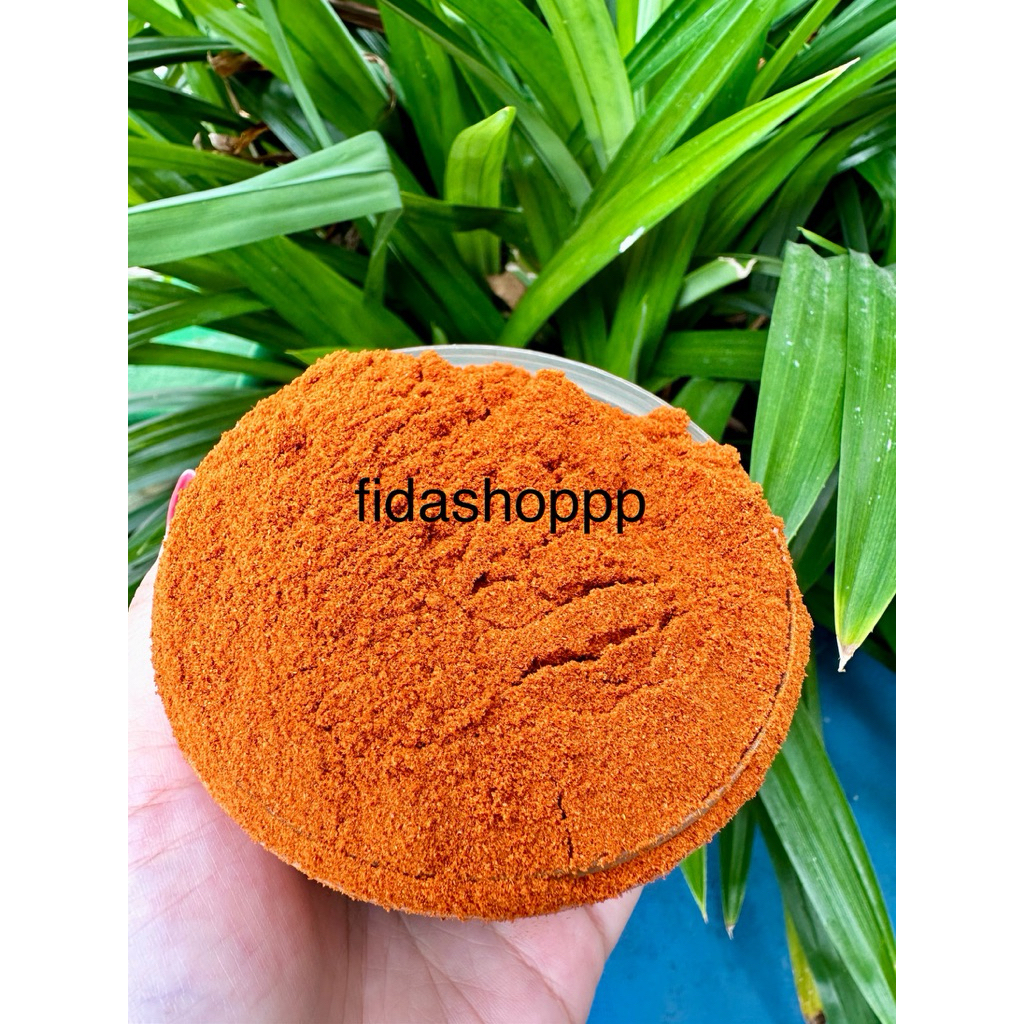 

Cabe bubuk pedas super chili powder 1kg, 500gr,250gr