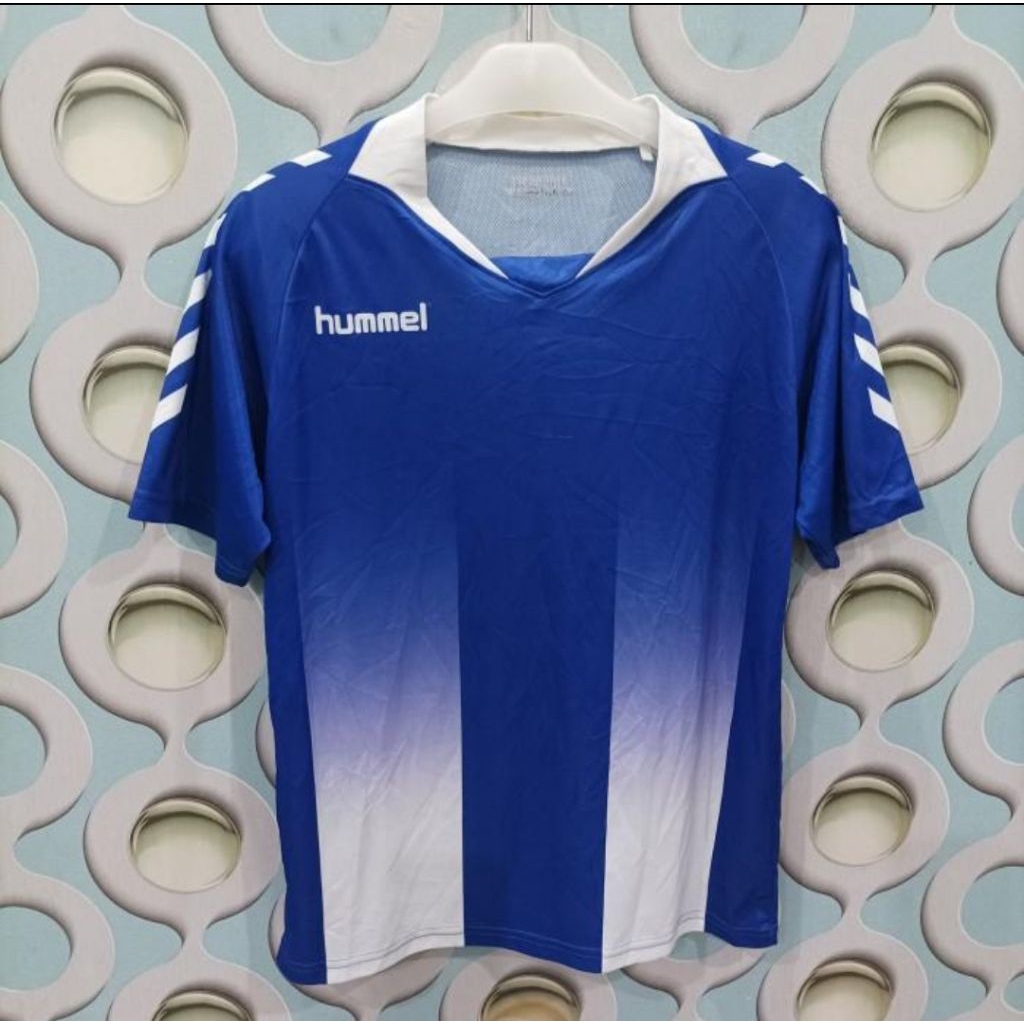 KAOS OLAHRAGA JERSEY PRIA SECOND HUMMEL ORIGINAL SIZE S TOR091