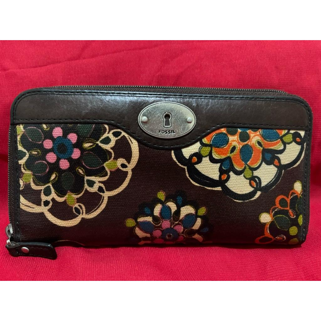 PRELOVED / SECOND DOMPET FOSSIL KEYPER DOODLES