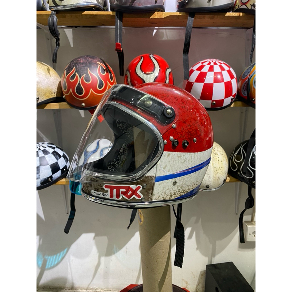 Helm Honda TRX Custom