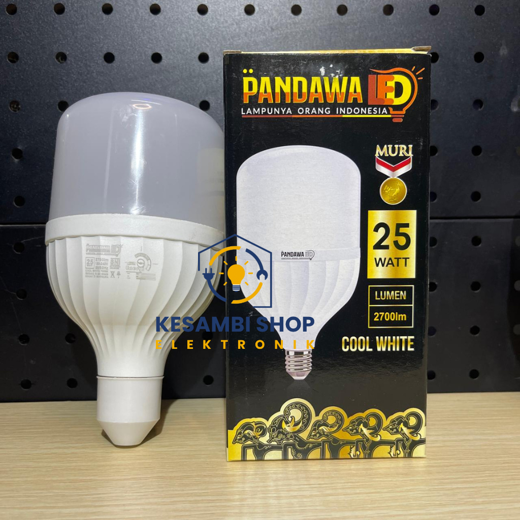Jtterang Pandawa Lampu Led Jumbo Cahaya Putih E27 Pandawa Led Kapsul