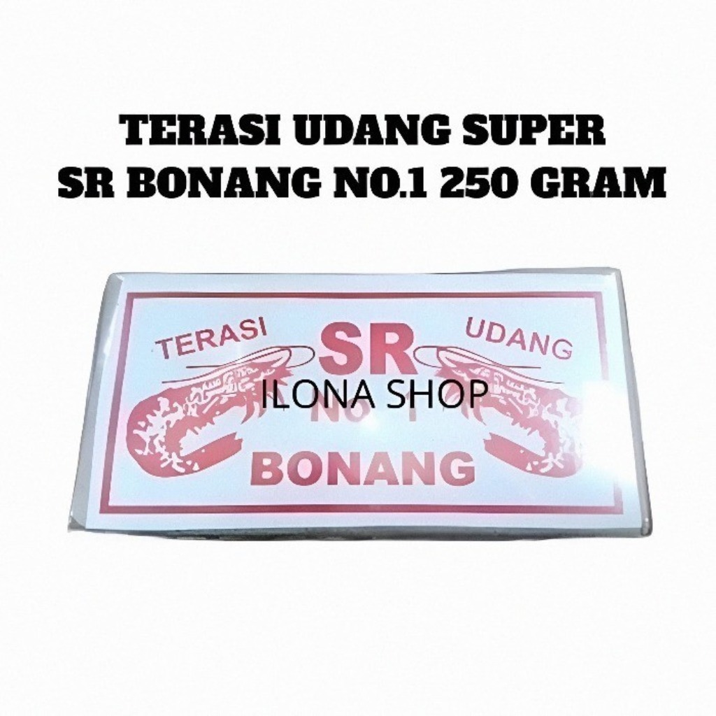 

TERASI UDANG SUPER SR BONANG NO.1 250 GRAM