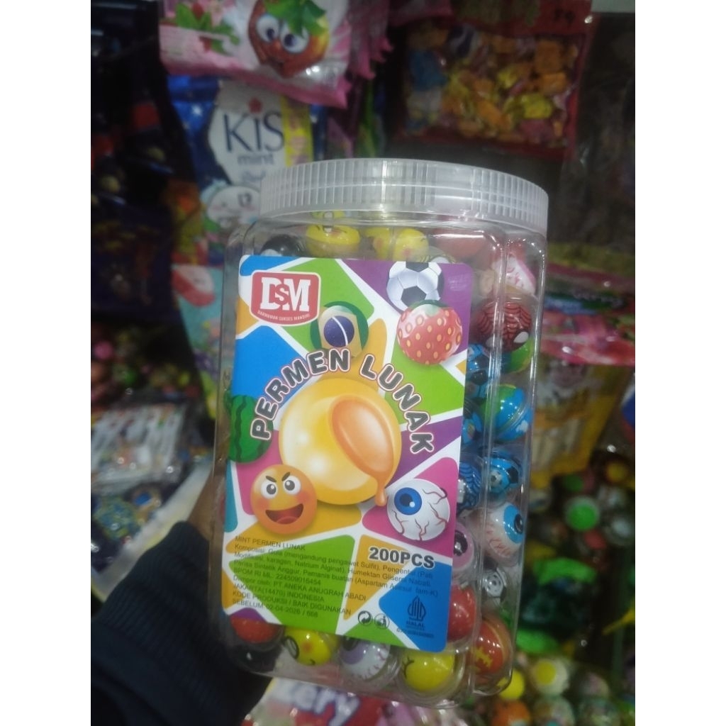 

PERMEN LUNAK MINI VIRAL ISI 200PCS