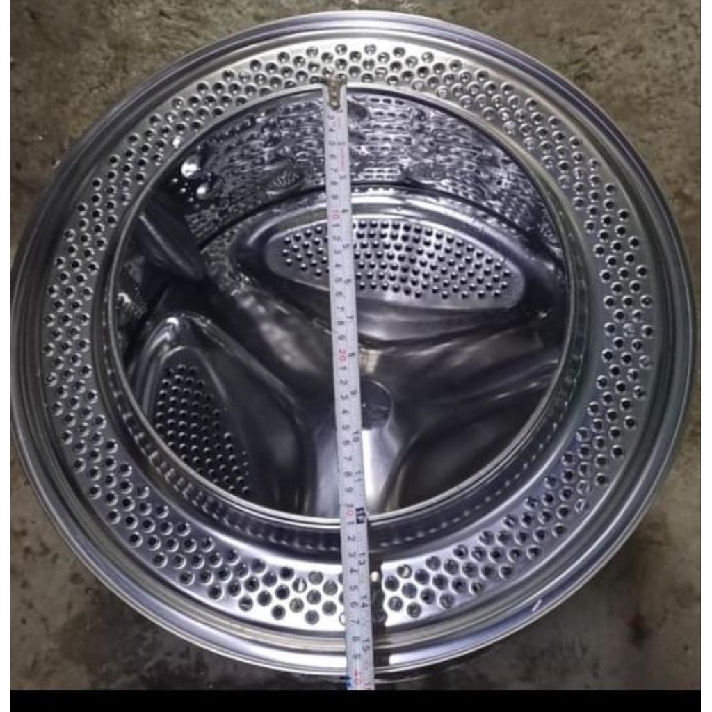 Tabung stainless mesin cuci LG front loading 8kg