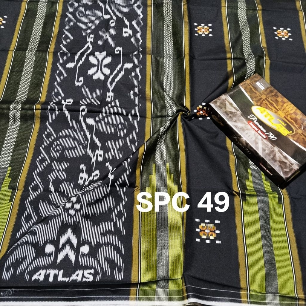 Sarung ATLAS PREMIUM 790 Songket Special Silver Part IV