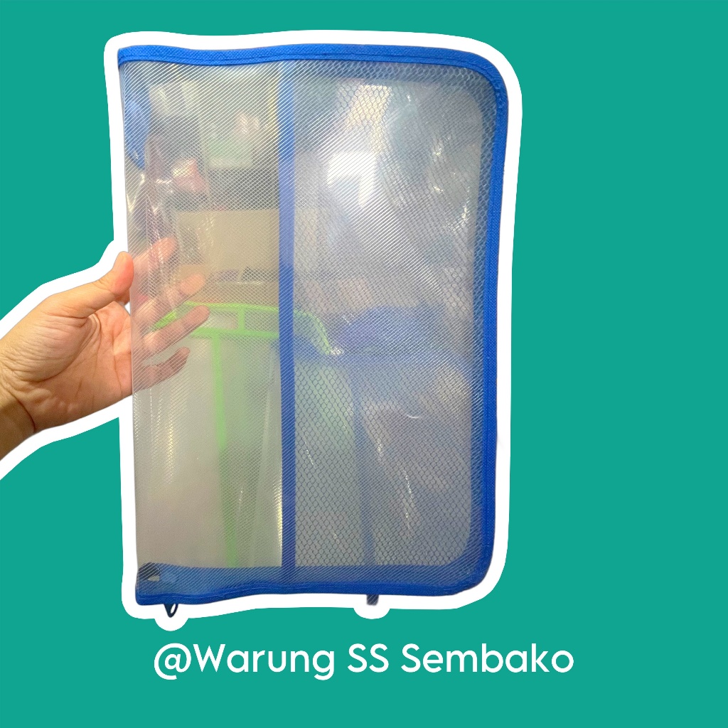 

Jenia Map Jaring Zipper Plastik besar 1 pcs