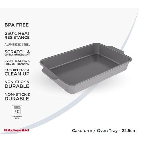 KitchenAid Oven Tray Cake Form Metal Bakeware Cakeform