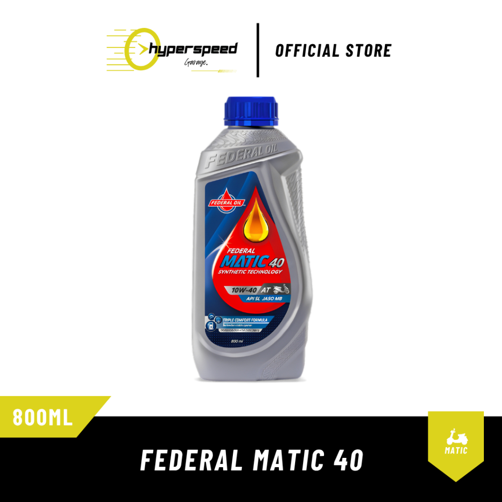 Oli Federal Matic 40 800ml 10W-40 Original