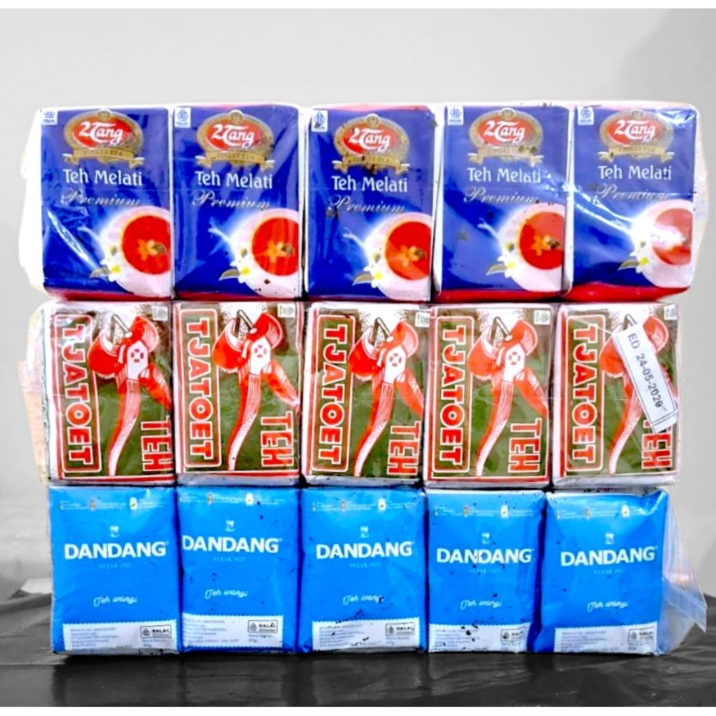 

paket teh. dndg biru / tjatoet / 2 tang biru (PERSLOP)