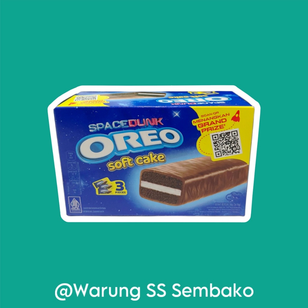 

Oreo Soft Cake isi 3 per 1 box 48gr