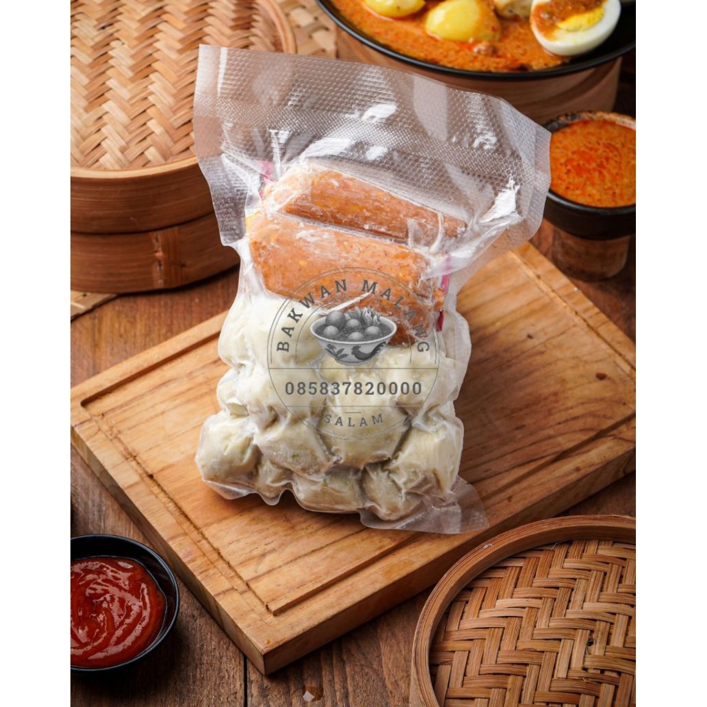 

Siomay Frozen / Siomay Ikan Bumbu Kacang 20 butir / Siomay Ikan Bulat Frozen