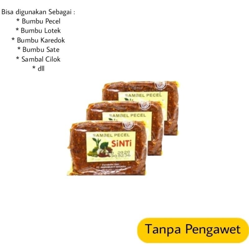 

Sambal Kacang Sinti Sambel Pecel Sinti 100gram