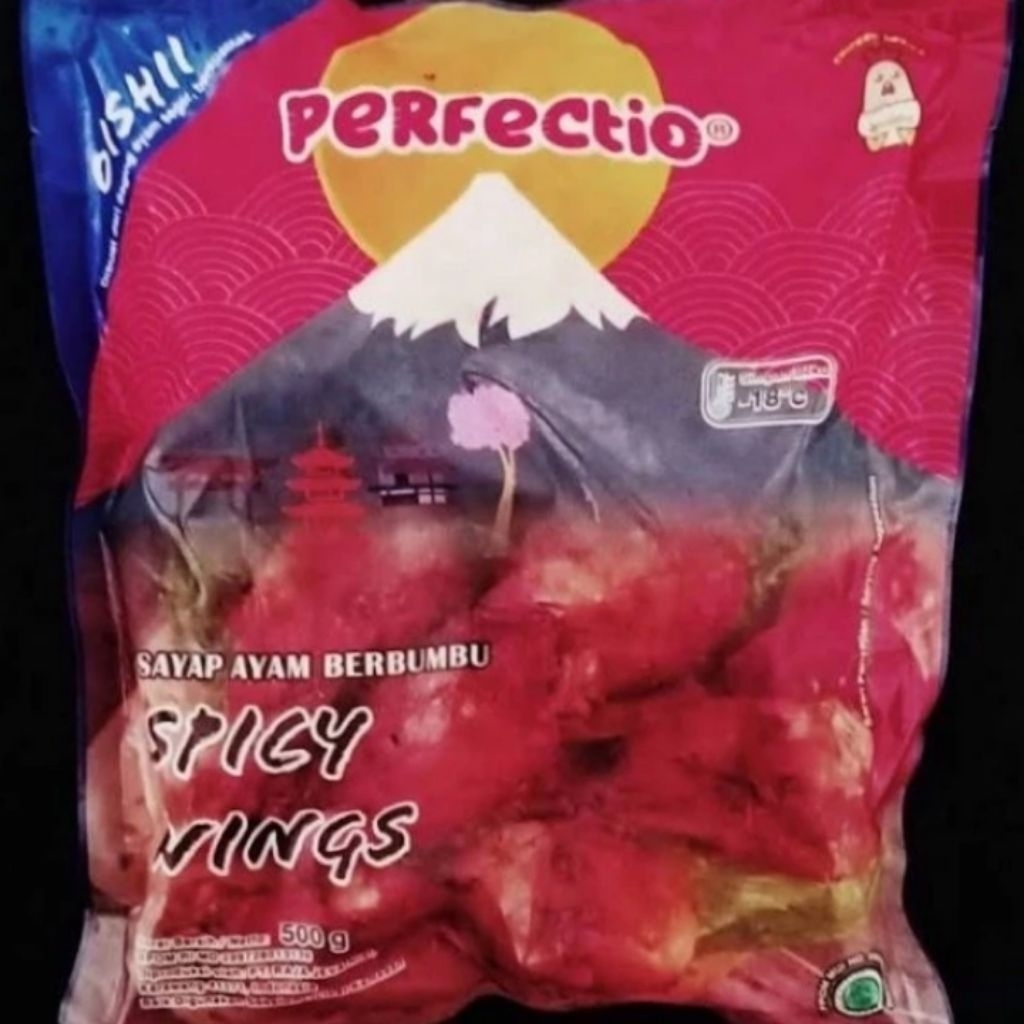 

Kode G. Perfectio Spicy Chicken Wings 500 Gram Frozen