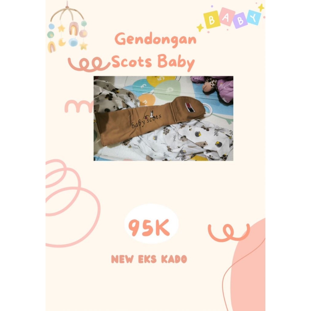 gendongan bayi scots baby