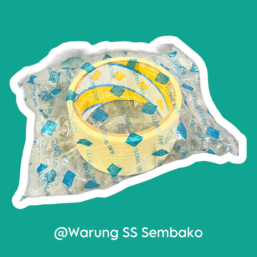 

Global Tape Lakban Kertas besar 2 inch 48 mm