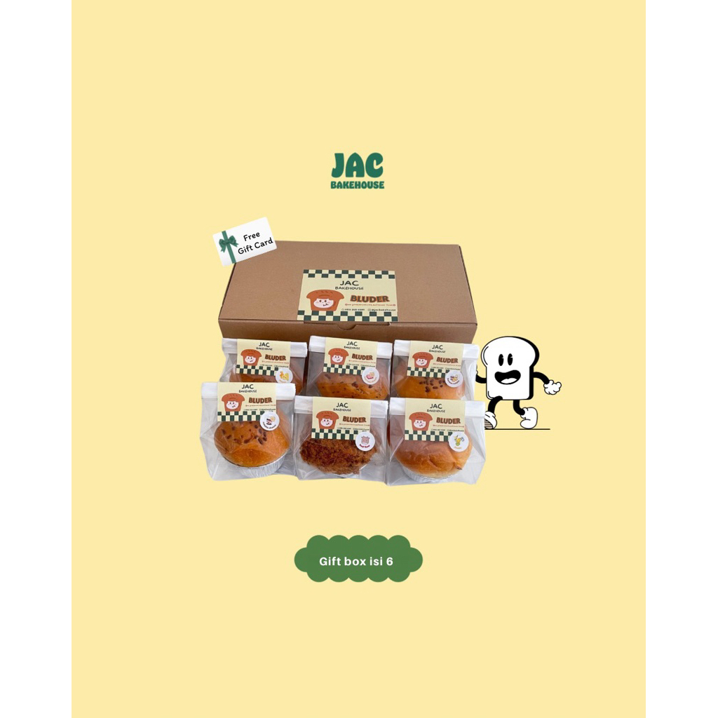 

Bluder Lembut Premium JAC Min 6 Pc Tanpa Pengawet | Keju , Coklat , Jasuke , Abon , Ham , Pisang , Nutella | Roti Bloeder Jadul