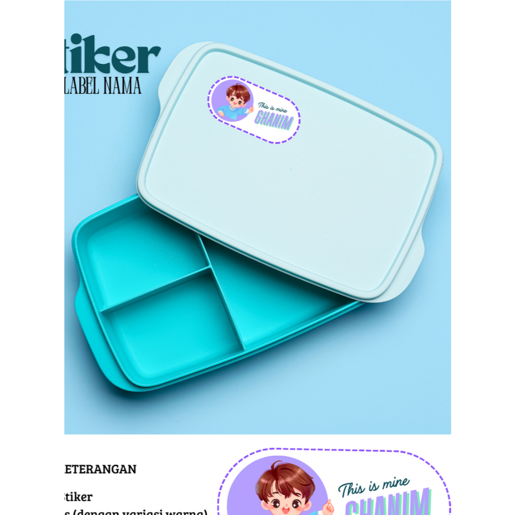 

Stikel Label Nama Custom/Stiker Custom Nama/Stiker Custom