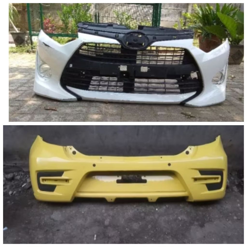bemper depan belakang agya 2019