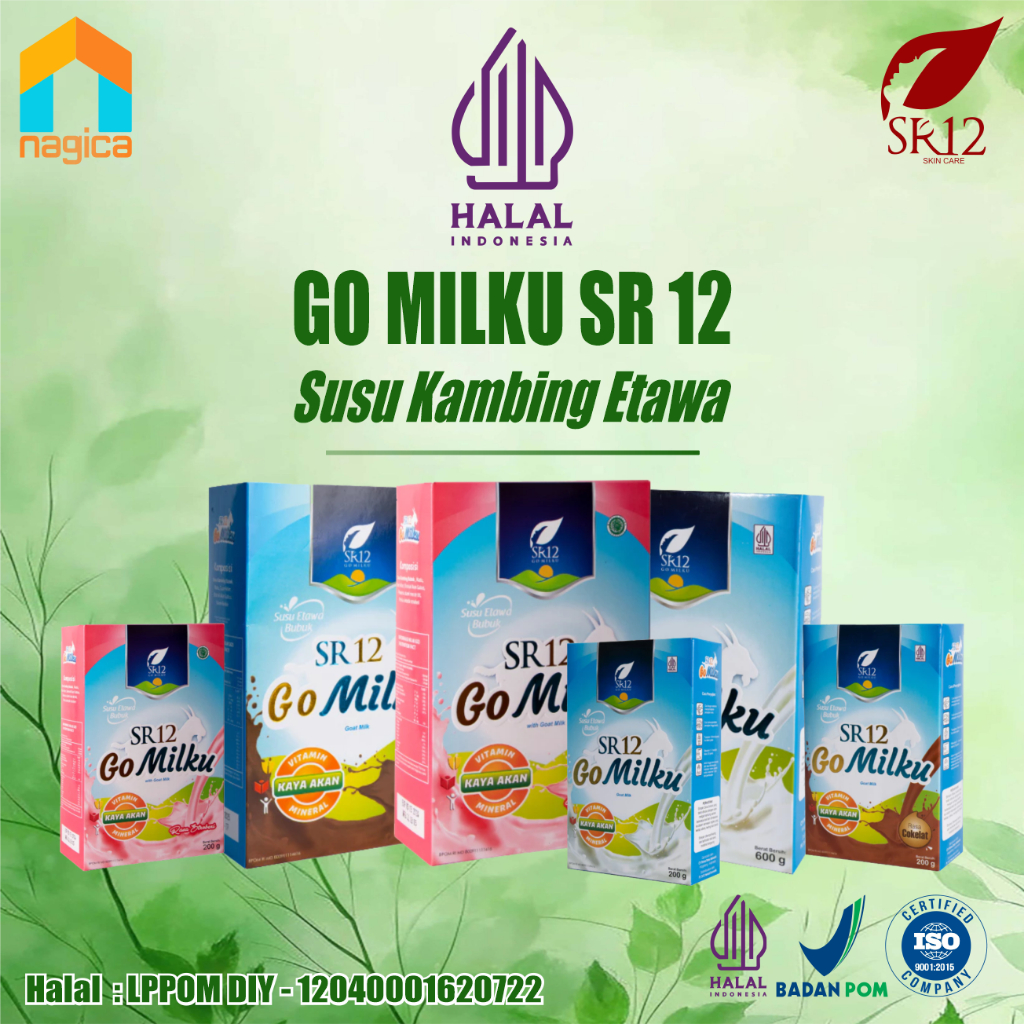 

Go Milku SR12 Susu Kambing Etawa 100% Halal