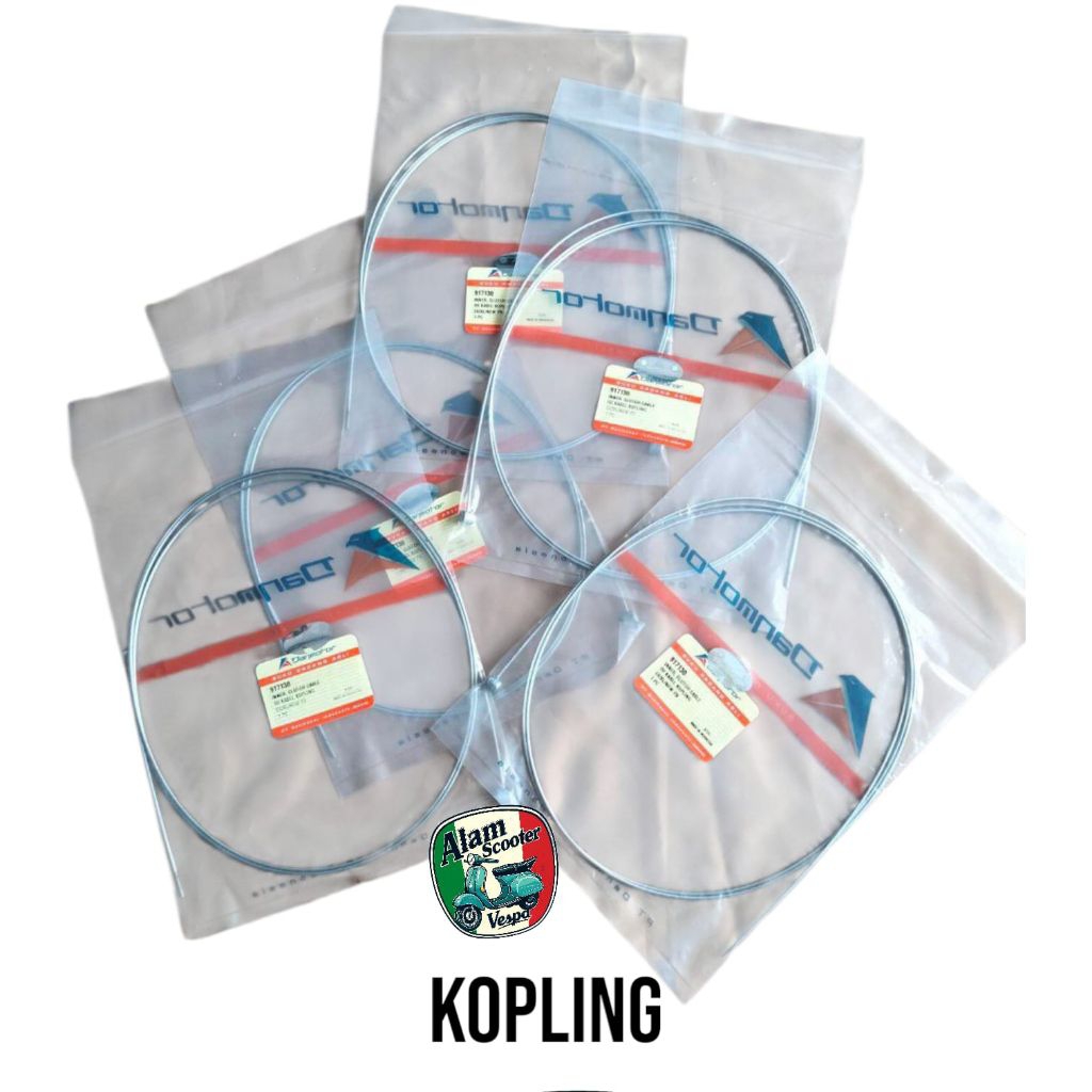 Kabel dalam kopling kabel kopling vespa asli danmotor