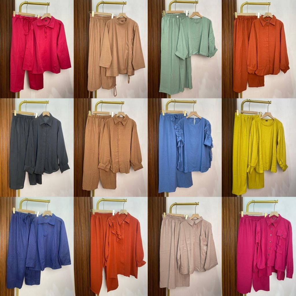 SALE ONE SET Crinkle||Linen||Rayon