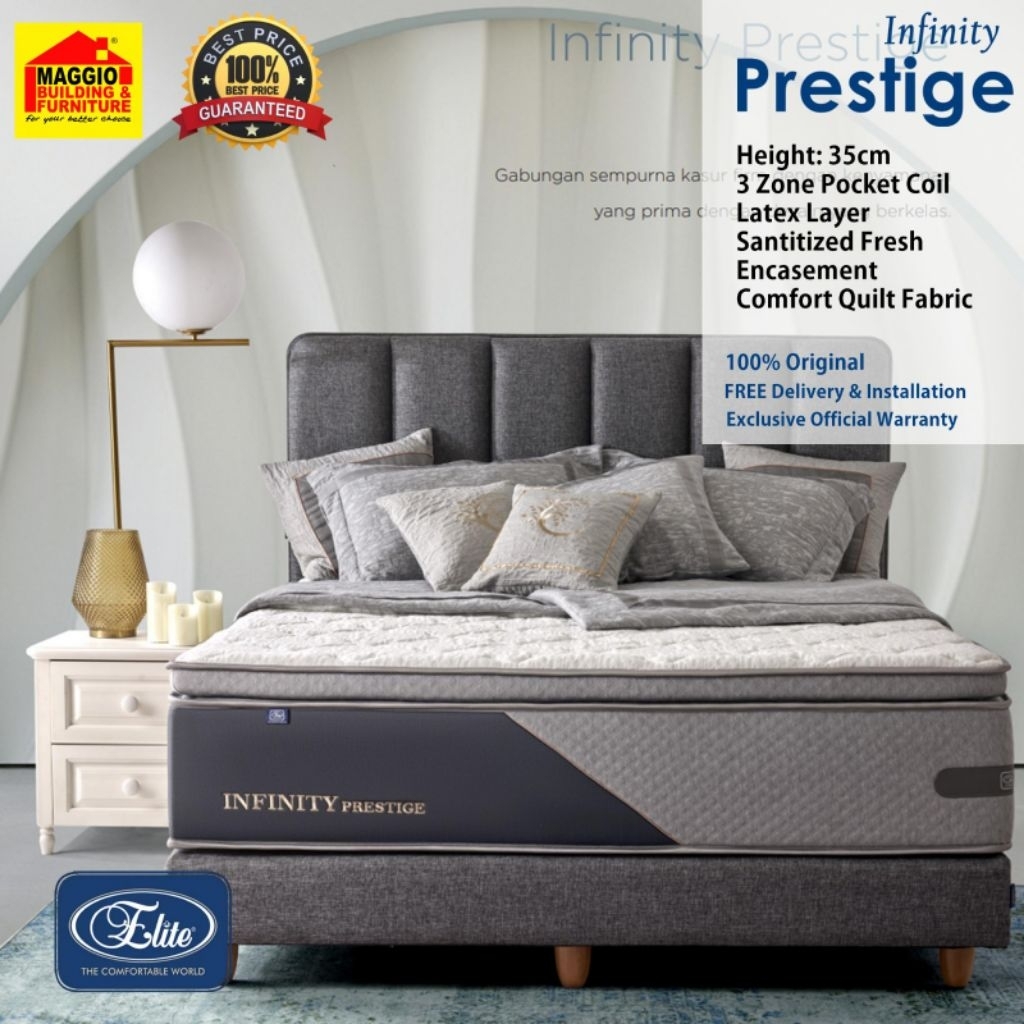 KASUR SPRINGBED ELITE - KASUR SPRING LATEX - PRESTIGE - ELITE