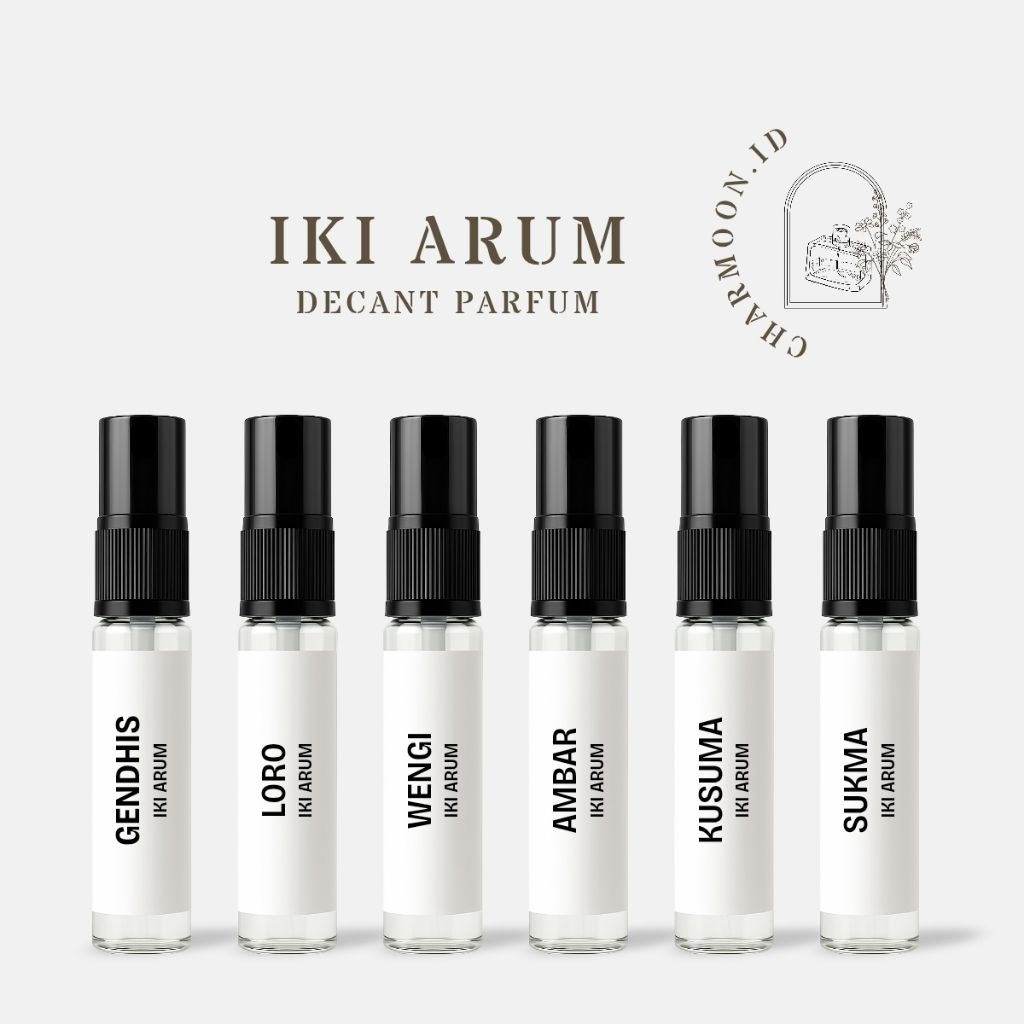 Decant Parfum Iki Arum - Sukma, Wengi, Kusuma