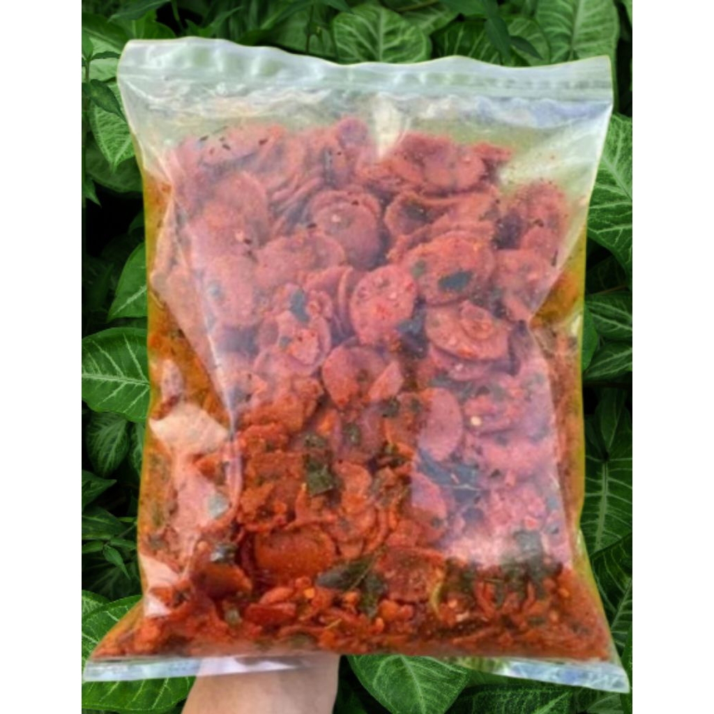 

sosir goreng renyah balado asin pedas