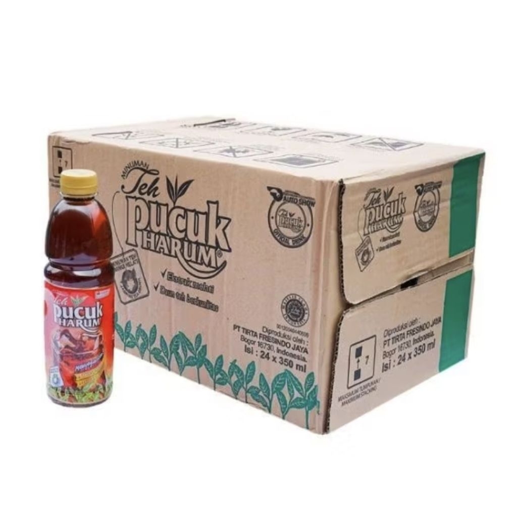 

Teh Pucuk Harum 350ml 1 dus isi 24
