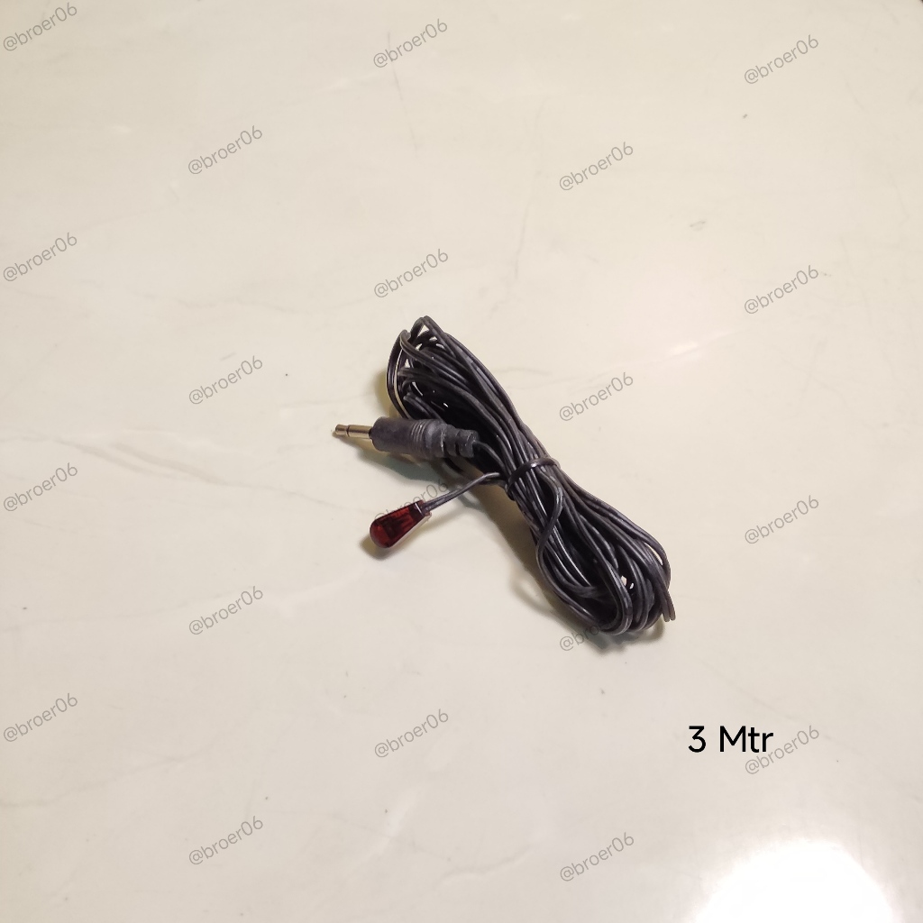 Kabel IR Remote Control dengan jack 3.5mm dan LED