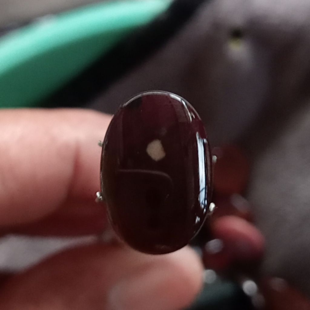 Batu Kecubung Api - Bukan Batu Combong