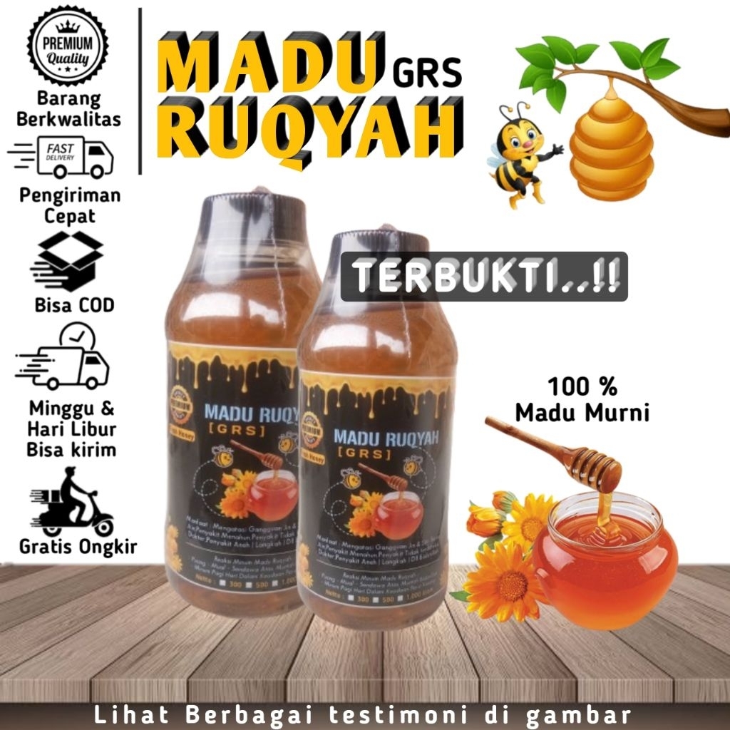 

FRESH HONEY | MADU RUQYAH | GRS | 300 GRAM