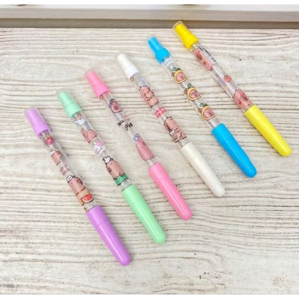 

Pulpen Parfum Cappybara Pen Gel Semprotan Parfum Cappybara Pen Gel Unik Cappybara