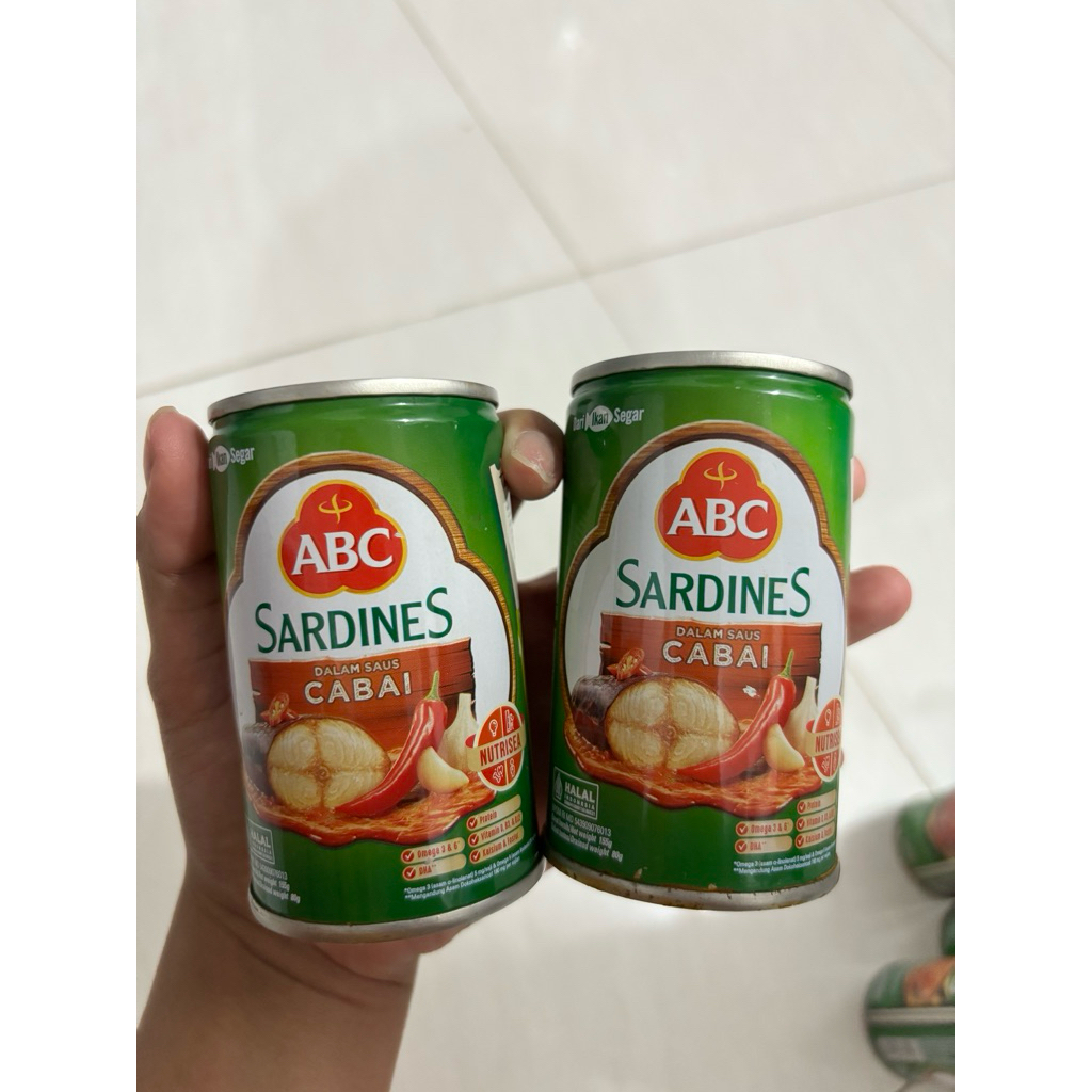 

ABC Sarden Saus Cabai 155 gr - pcs