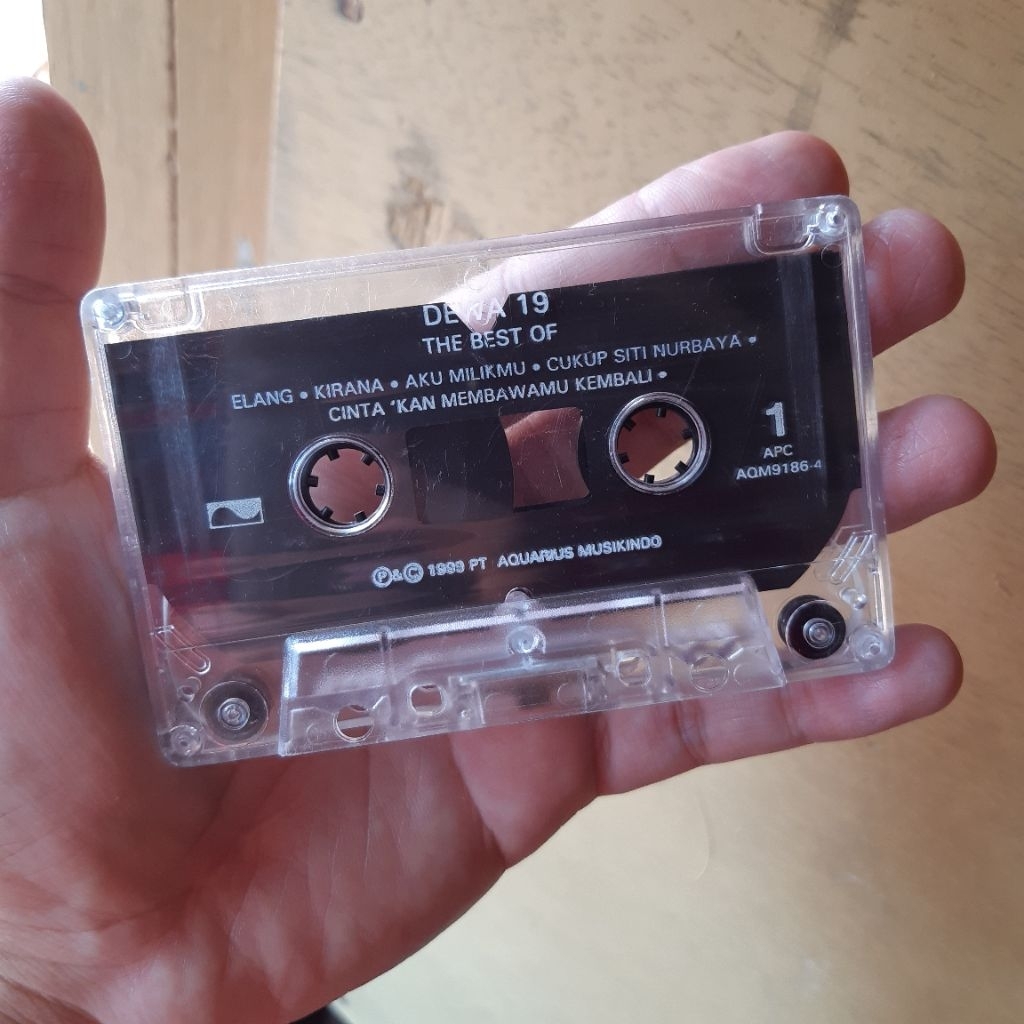 Kaset Pita Dewa Dewa19 Dewa 19 The Best Of hanya kaset
