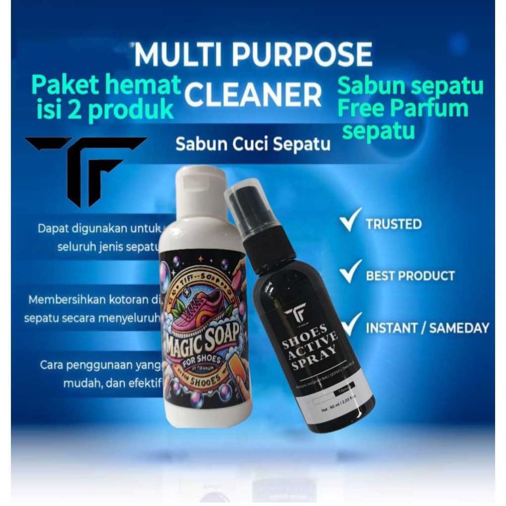 TIFANUM | MAGIC SOAP FREE SPONS DAN PARFUM SEPATU