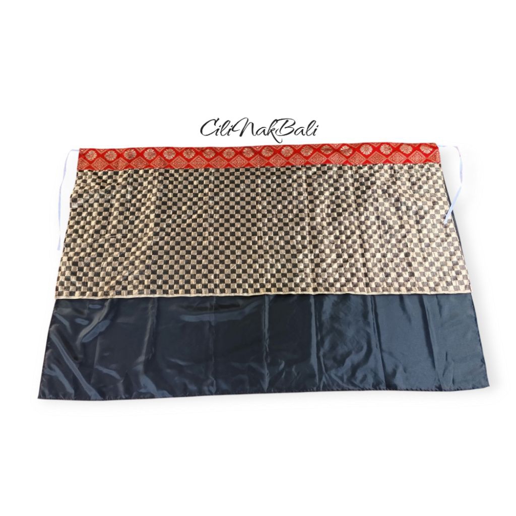 Wastra Pelinggih Kain Penutup Pelinggih Pola Kotak Bali