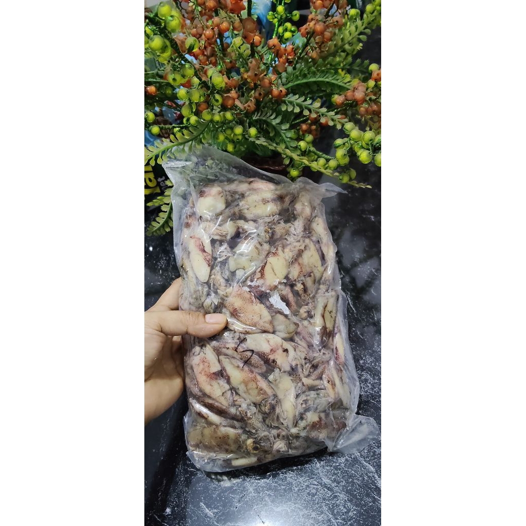 

baby cumi asin sedang