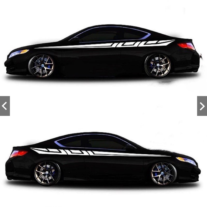 stiker mobil sedan sticker list body mobil sedan universal