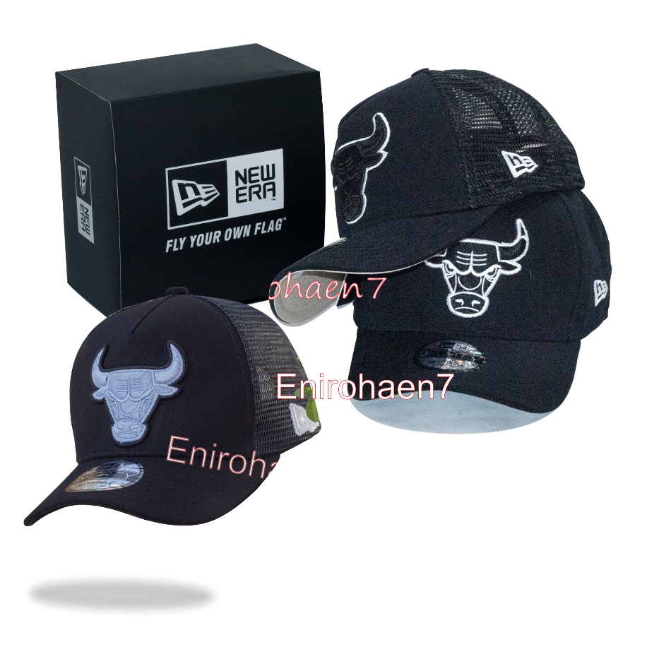 Topi CHICAGO Topi pria wanita Unisex Topi kerbau Topi tengkorak CHICAGO HITAM LG,LM,LP