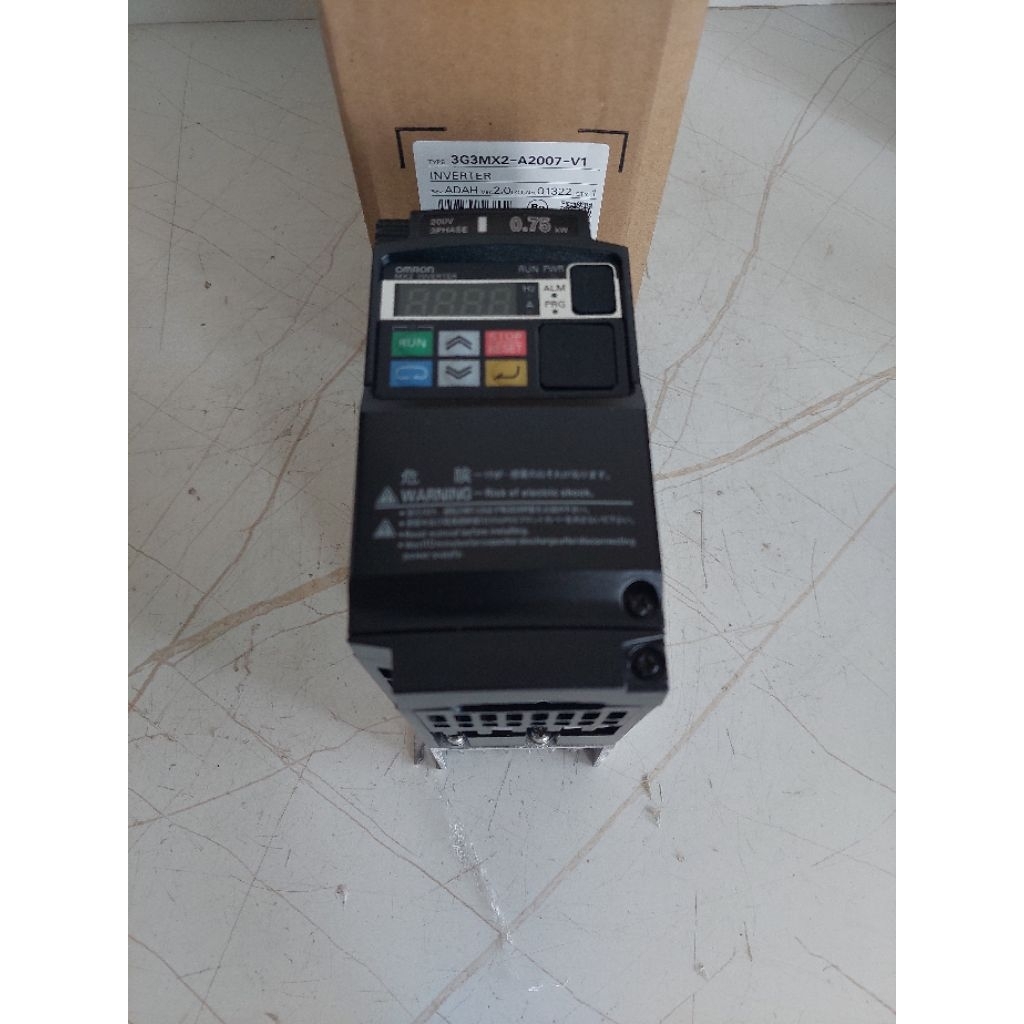 3G3MX2-A2007-V1 3Phase 220Vac 0.75kw Inverter vsd Omron