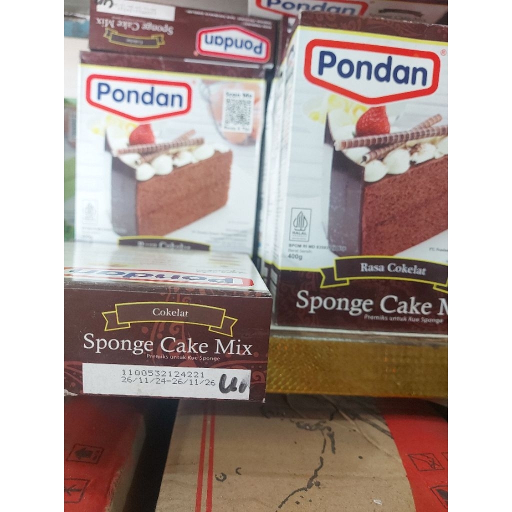 

PONDAN SPONGE CAKE MIX