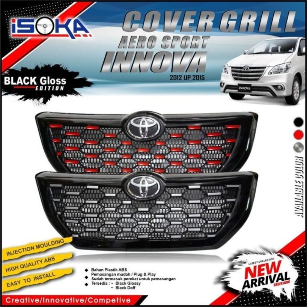 GRILL INNOVA 2012 2013 2014 2015 BARONG AEROSPORT
