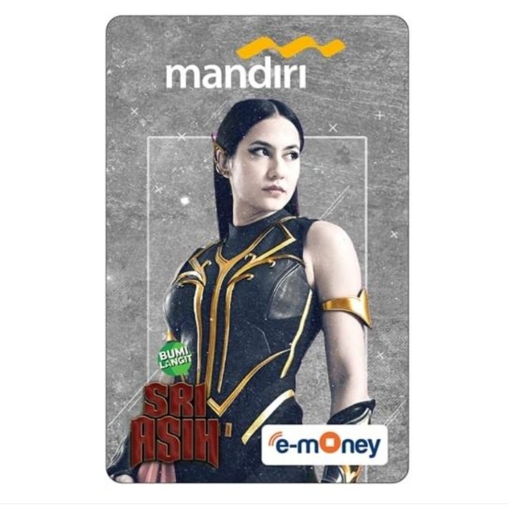Emoney mandiri Bumi Langit Sri Asih
