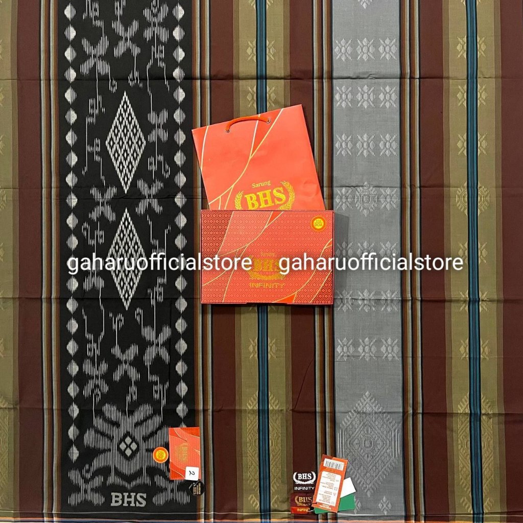 Sarung BHS Infinity Gold & BHS DDA Gold Original 100% - Bisa Seragam